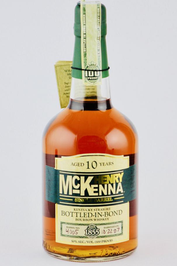 Henry McKenna Single Barrel Bourbon Ratings and Tasting