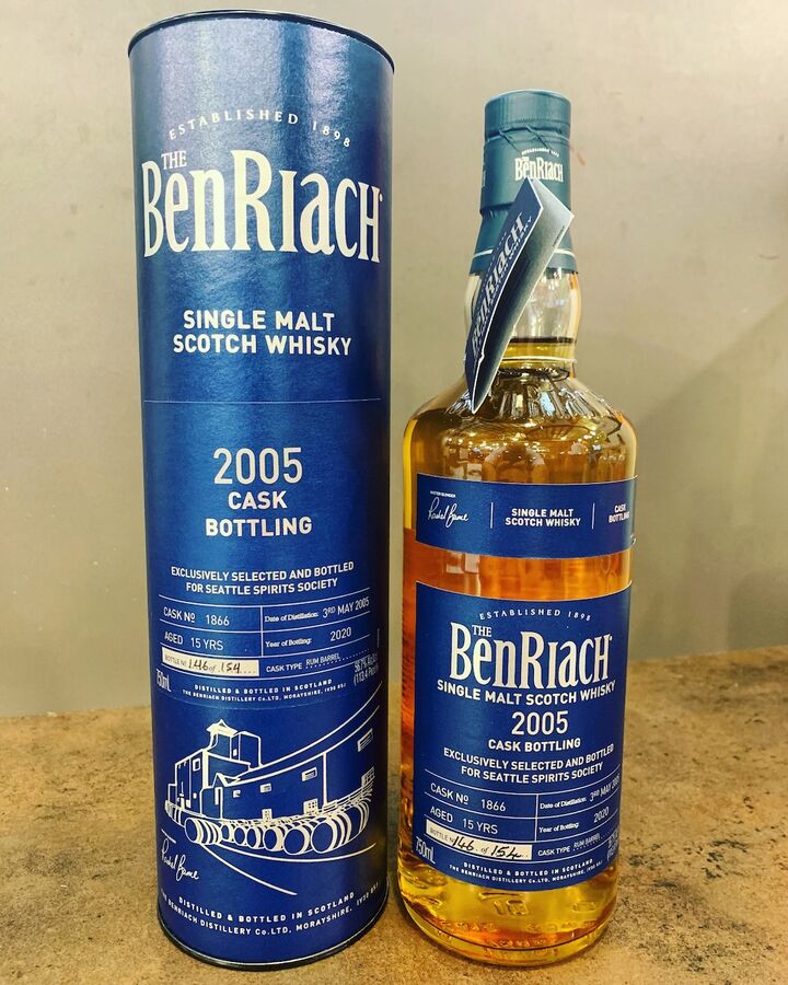 Seattle Spirits Society's Benriach 15 Year Cask Selection - photo 3 of 5