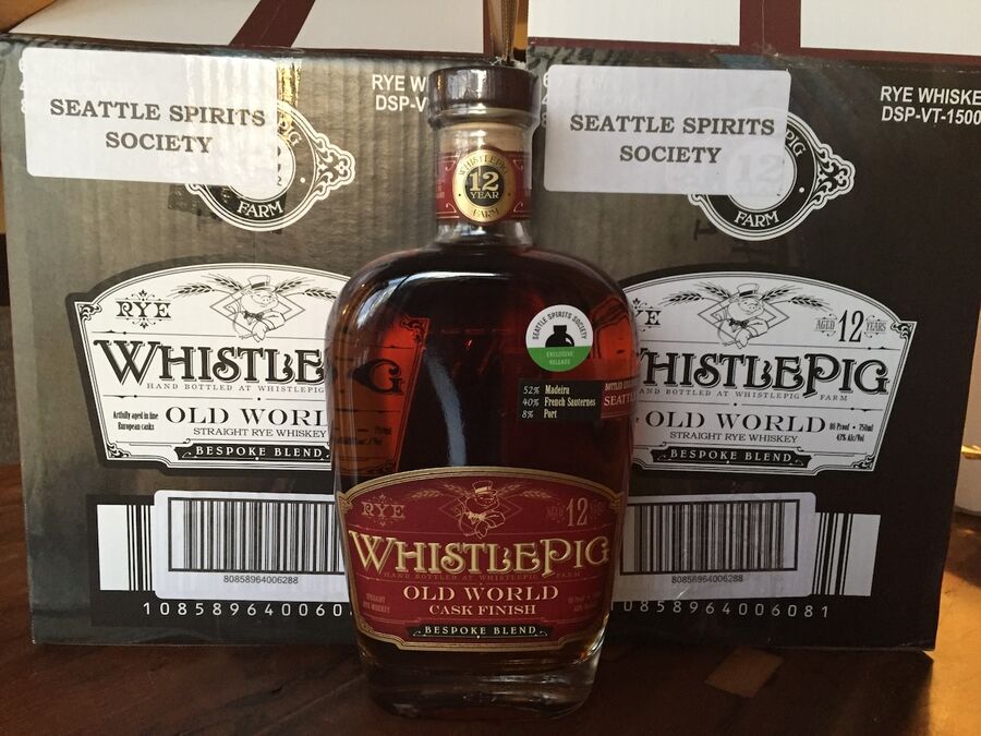 Seattle Spirits Society's Whistlepig Bespoke Blend - photo 6 of 7